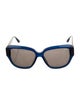 Kenzo Square Tinted Sunglasses