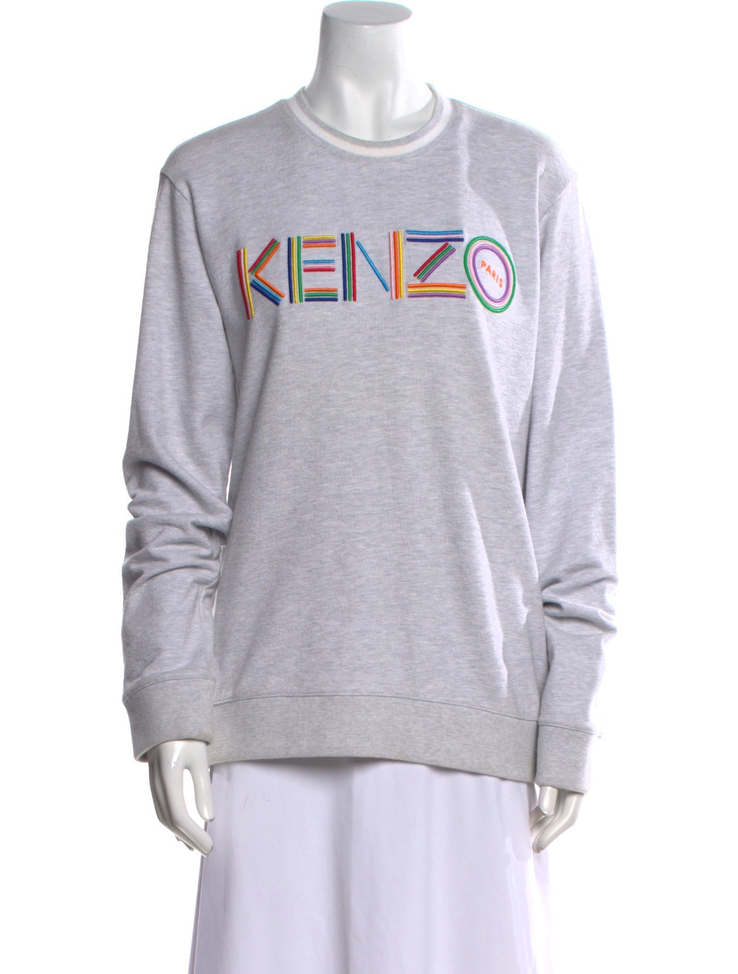 Kenzo Graphic Print Crew Neck Sweater