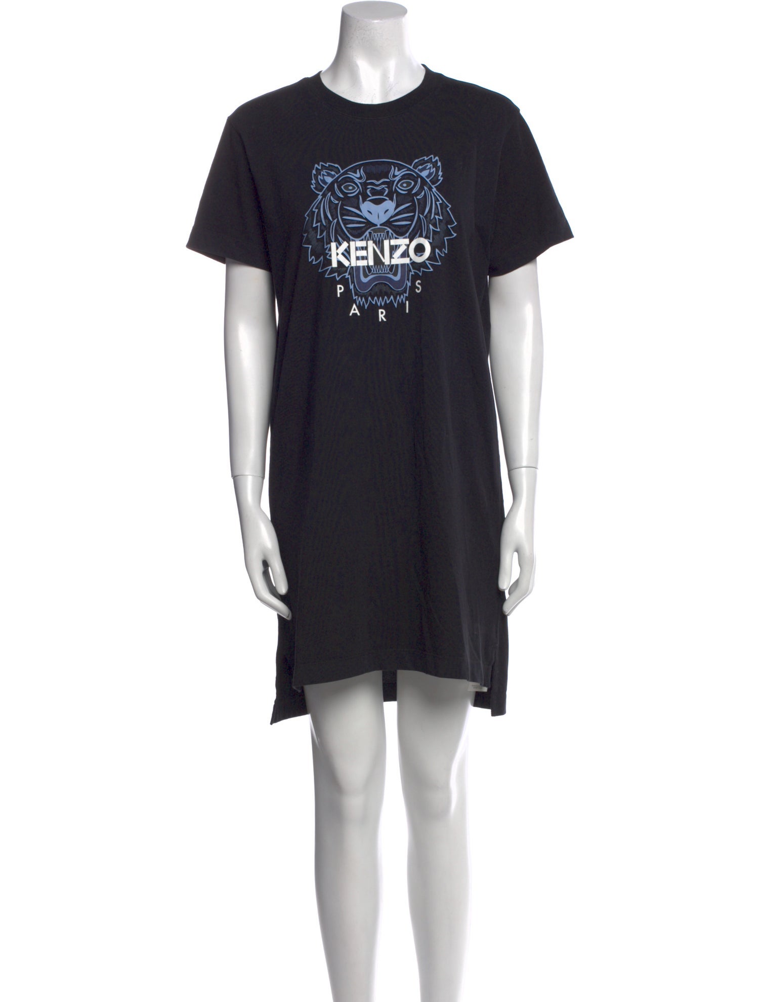 Kenzo Crew Neck Mini Dress