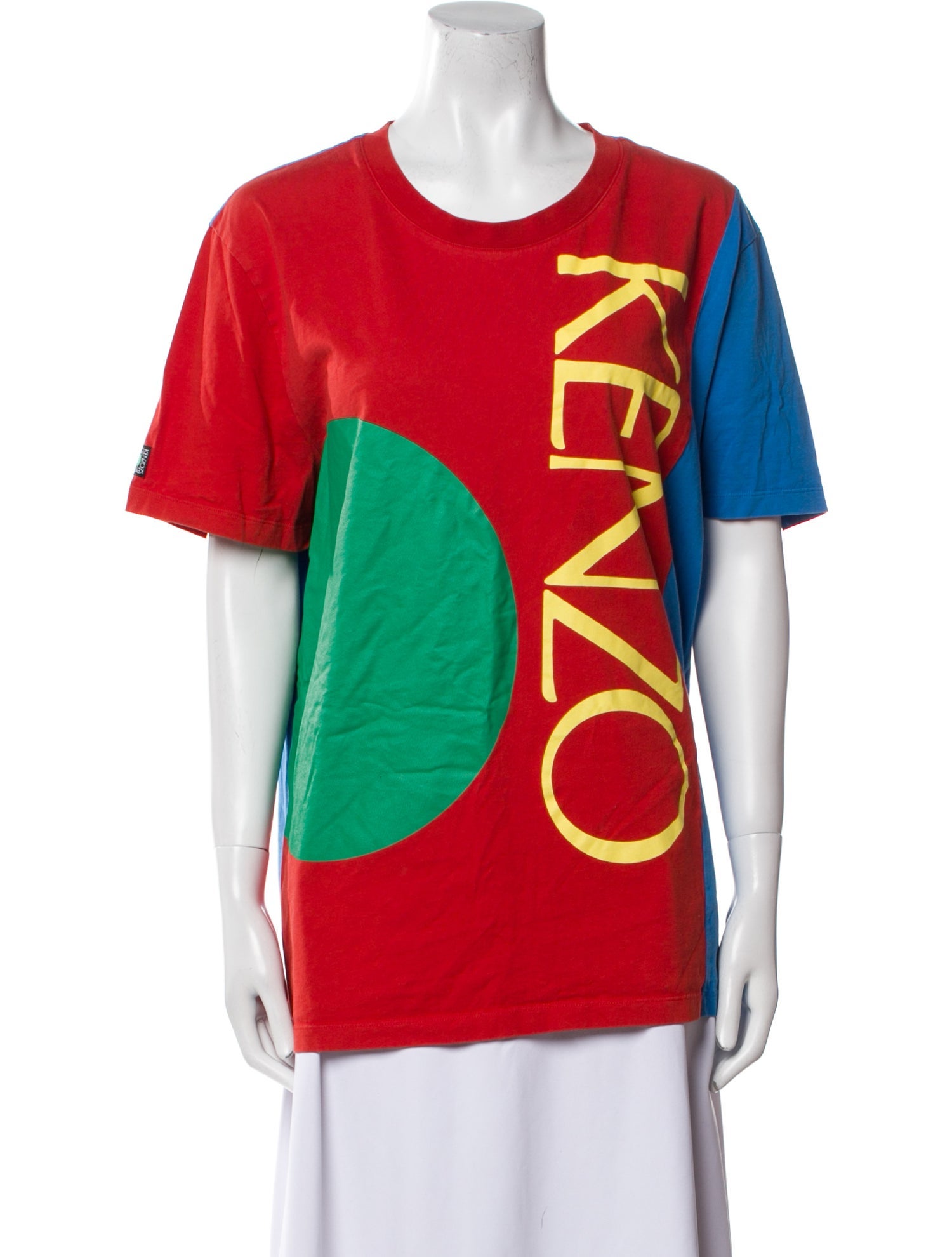 Kenzo Graphic Print Crew Neck T-Shirt