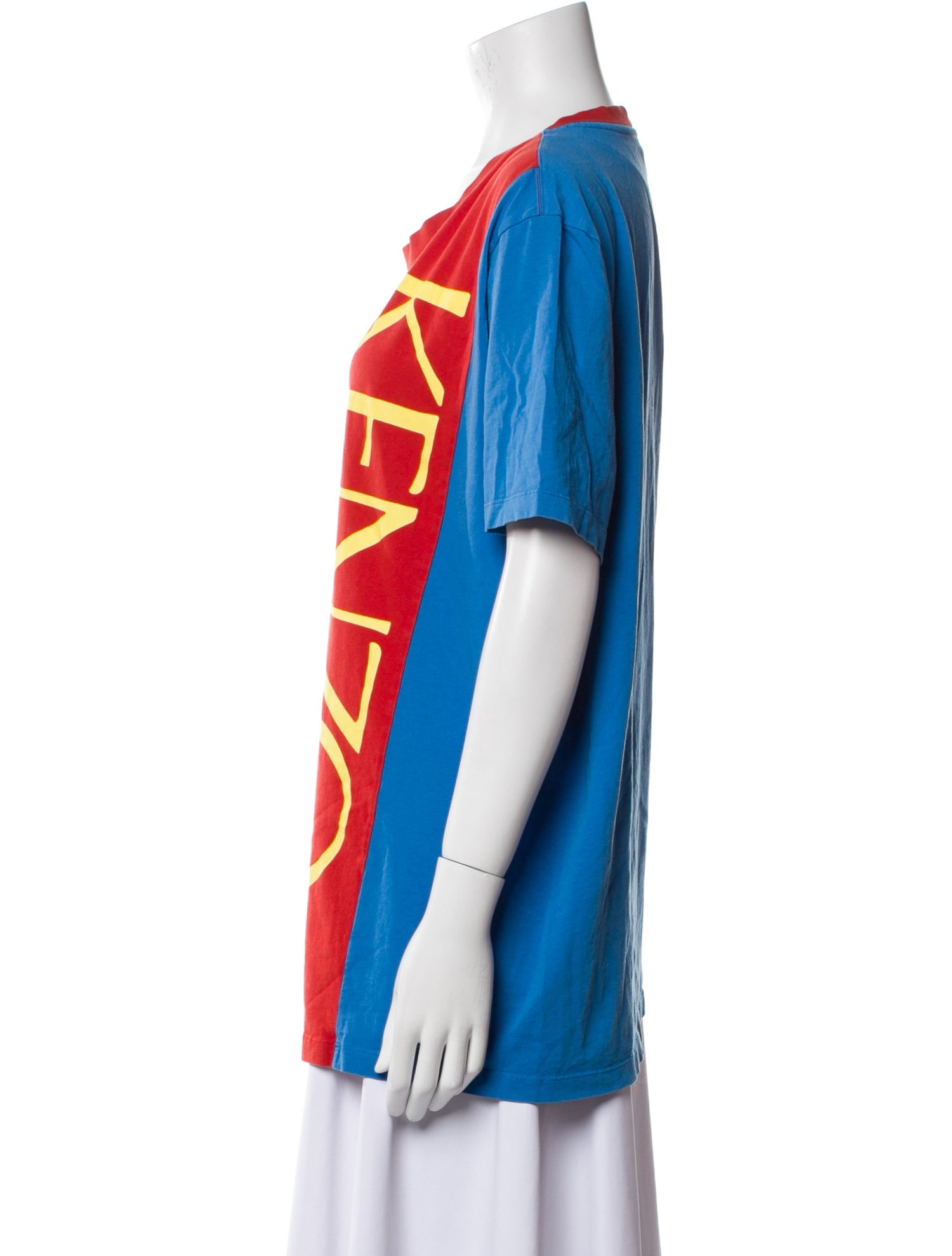 Kenzo Graphic Print Crew Neck T-Shirt