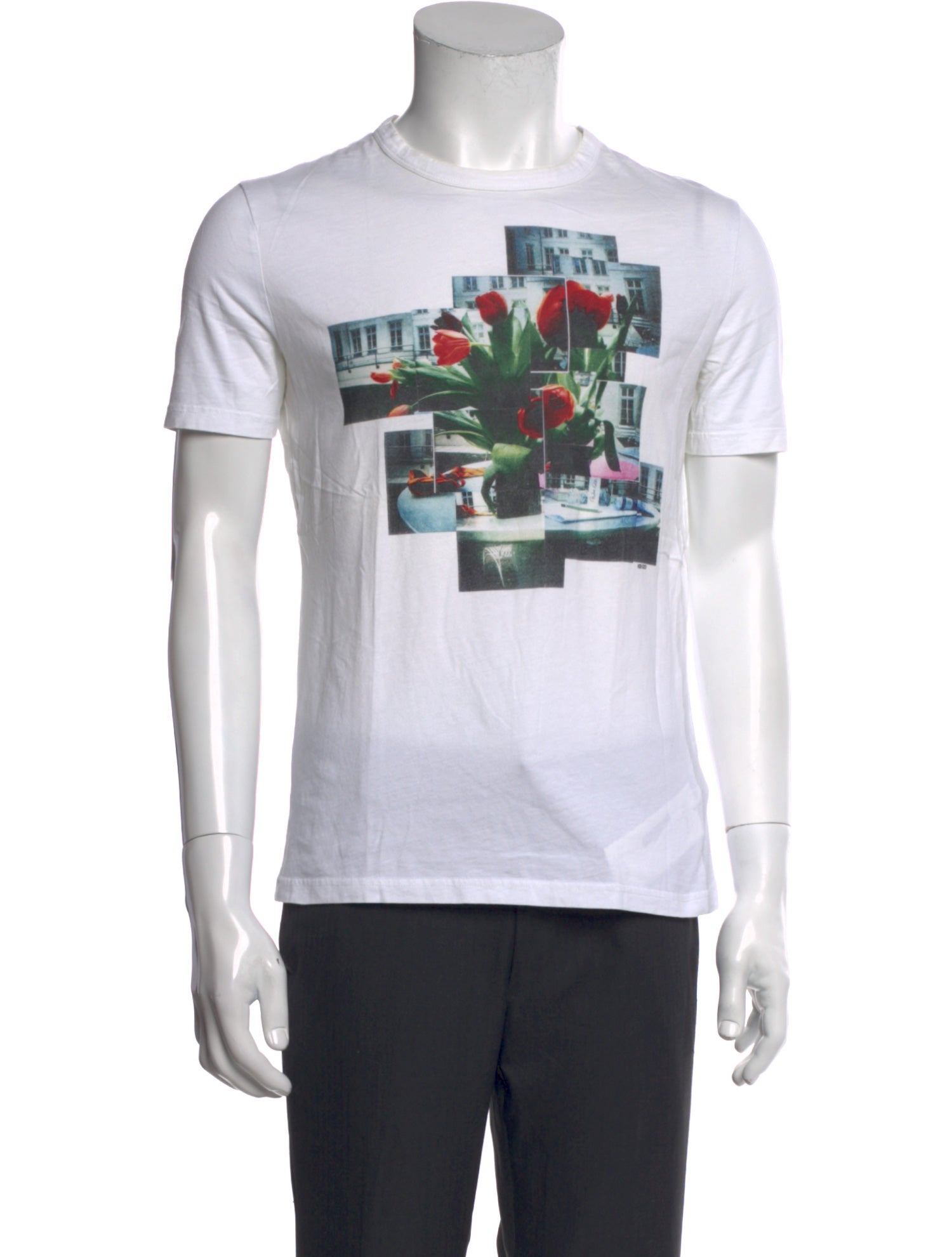 Kenzo Graphic Print Crew Neck T-Shirt