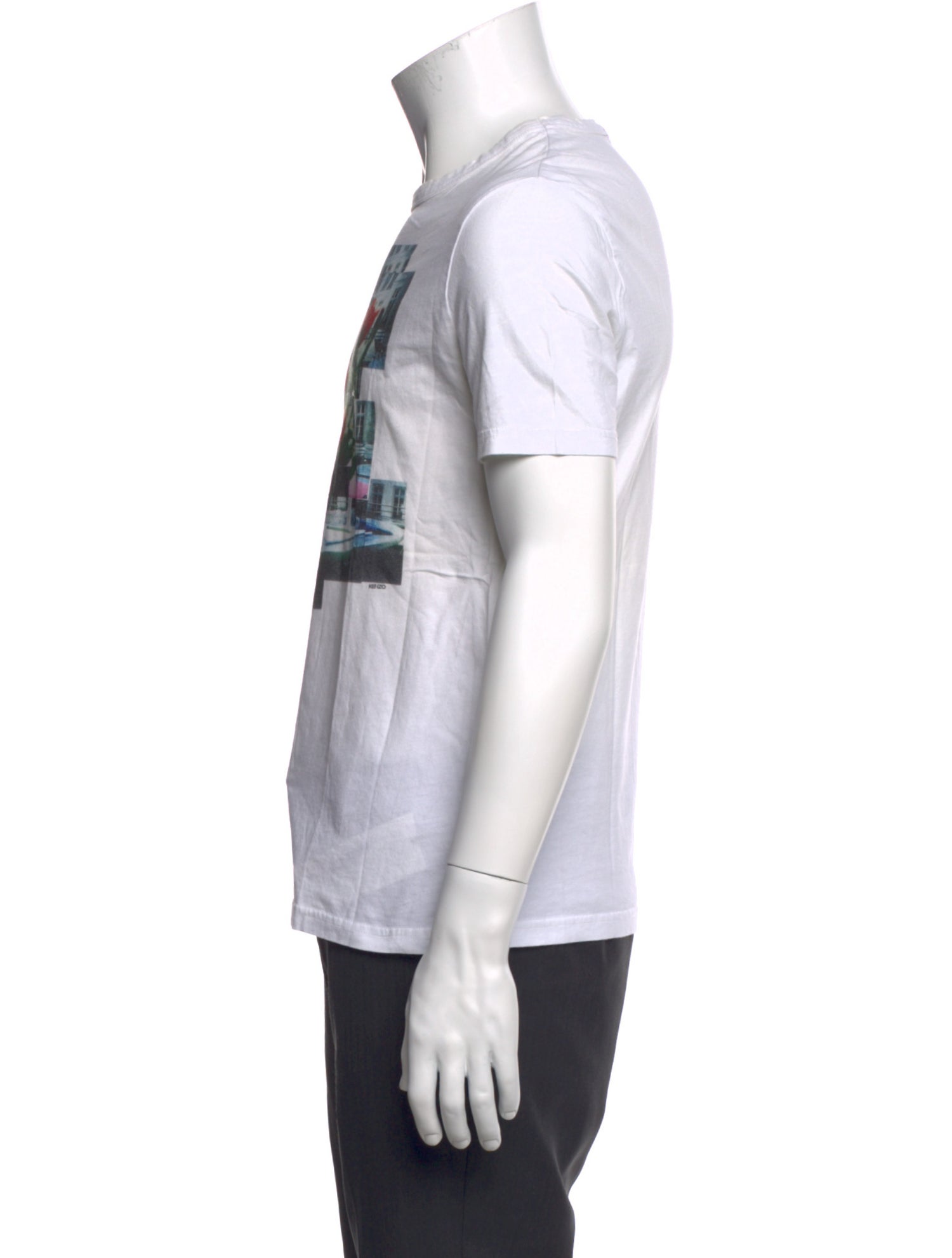 Kenzo Graphic Print Crew Neck T-Shirt