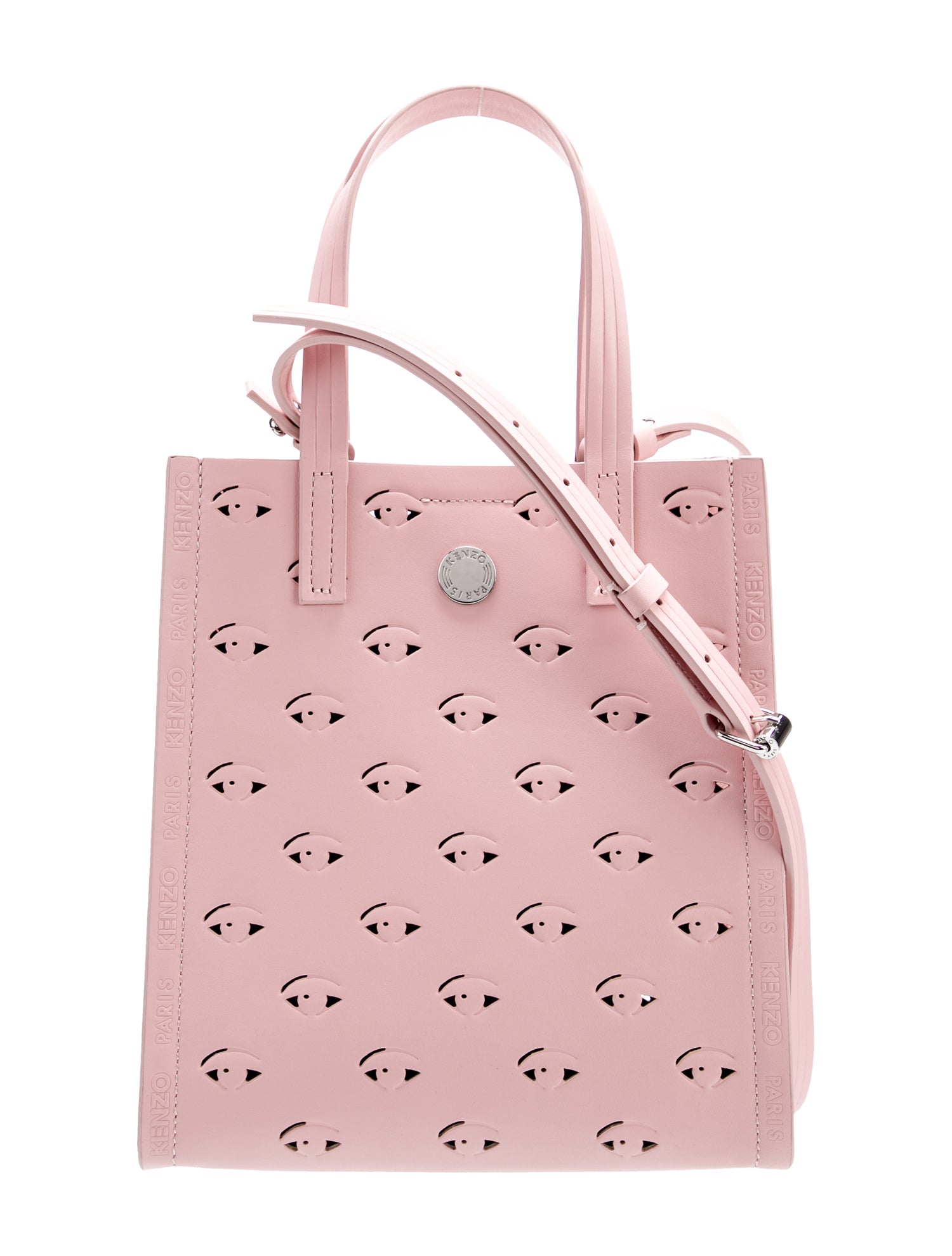 Kenzo Leather Top Handle Bag