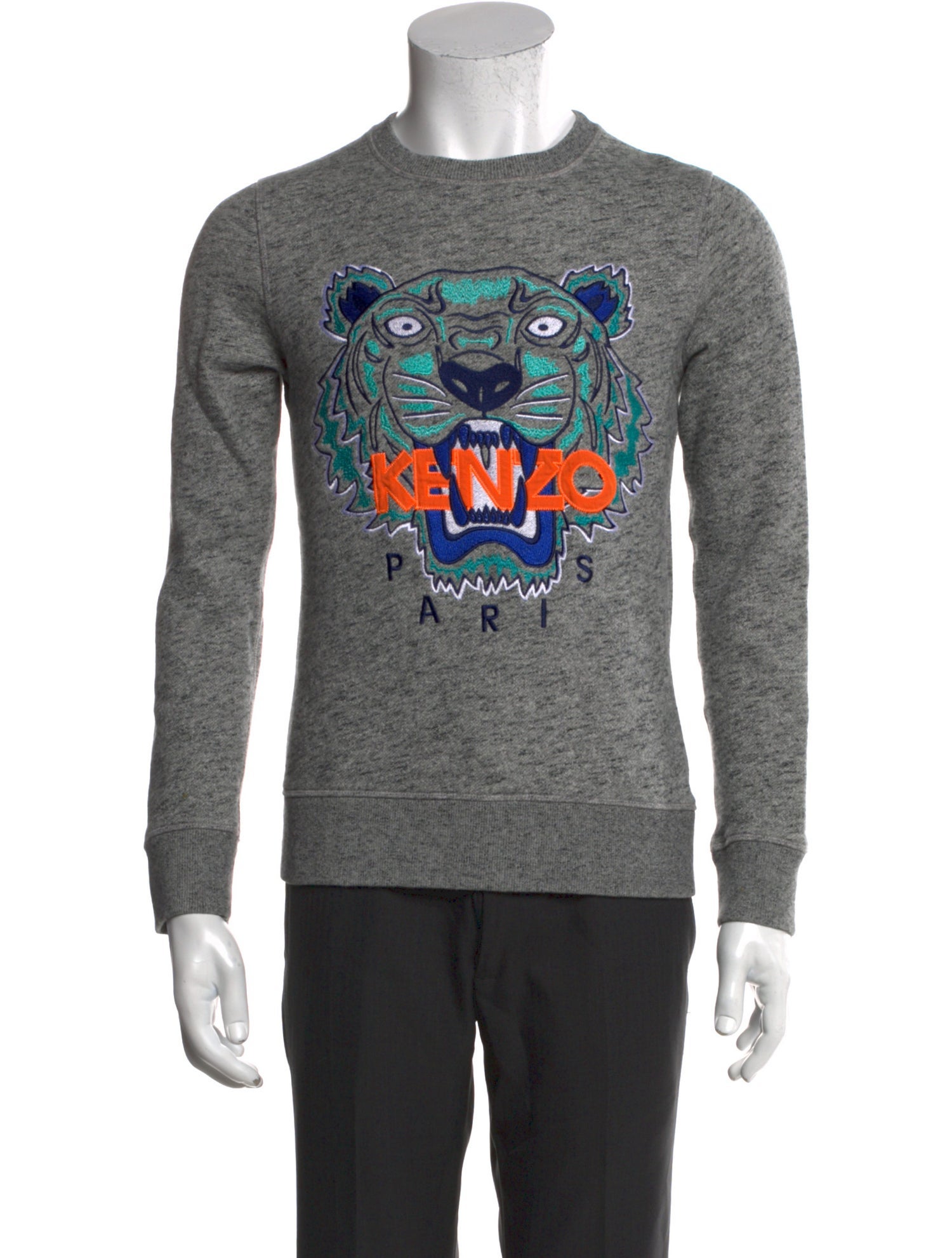 Kenzo Graphic Print Crew Neck Sweatshirt