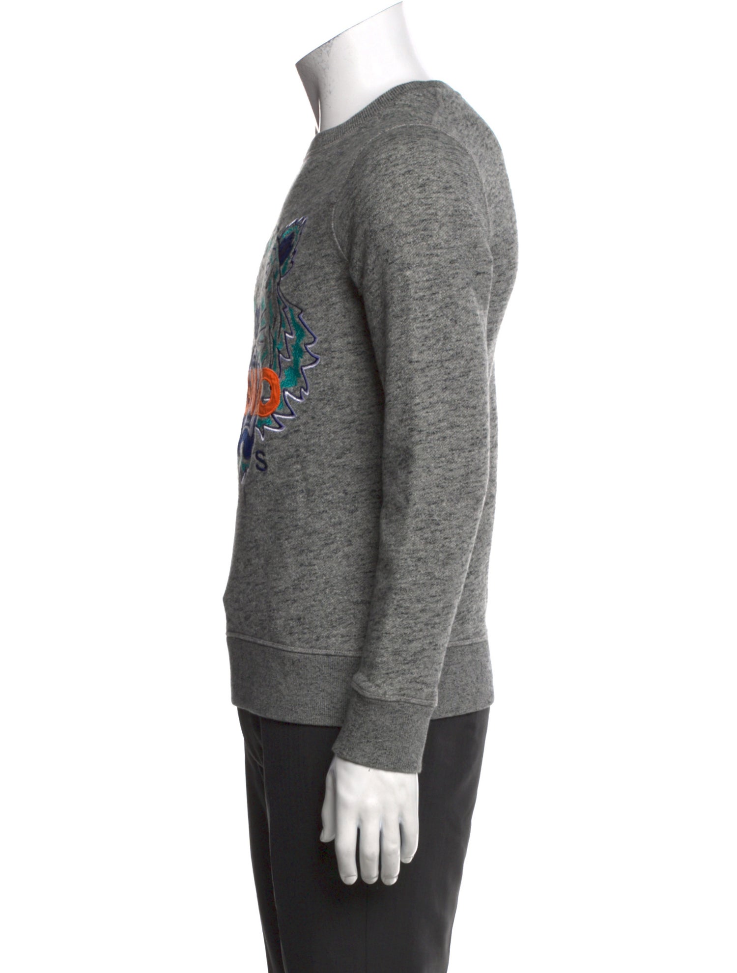 Kenzo Graphic Print Crew Neck Sweatshirt