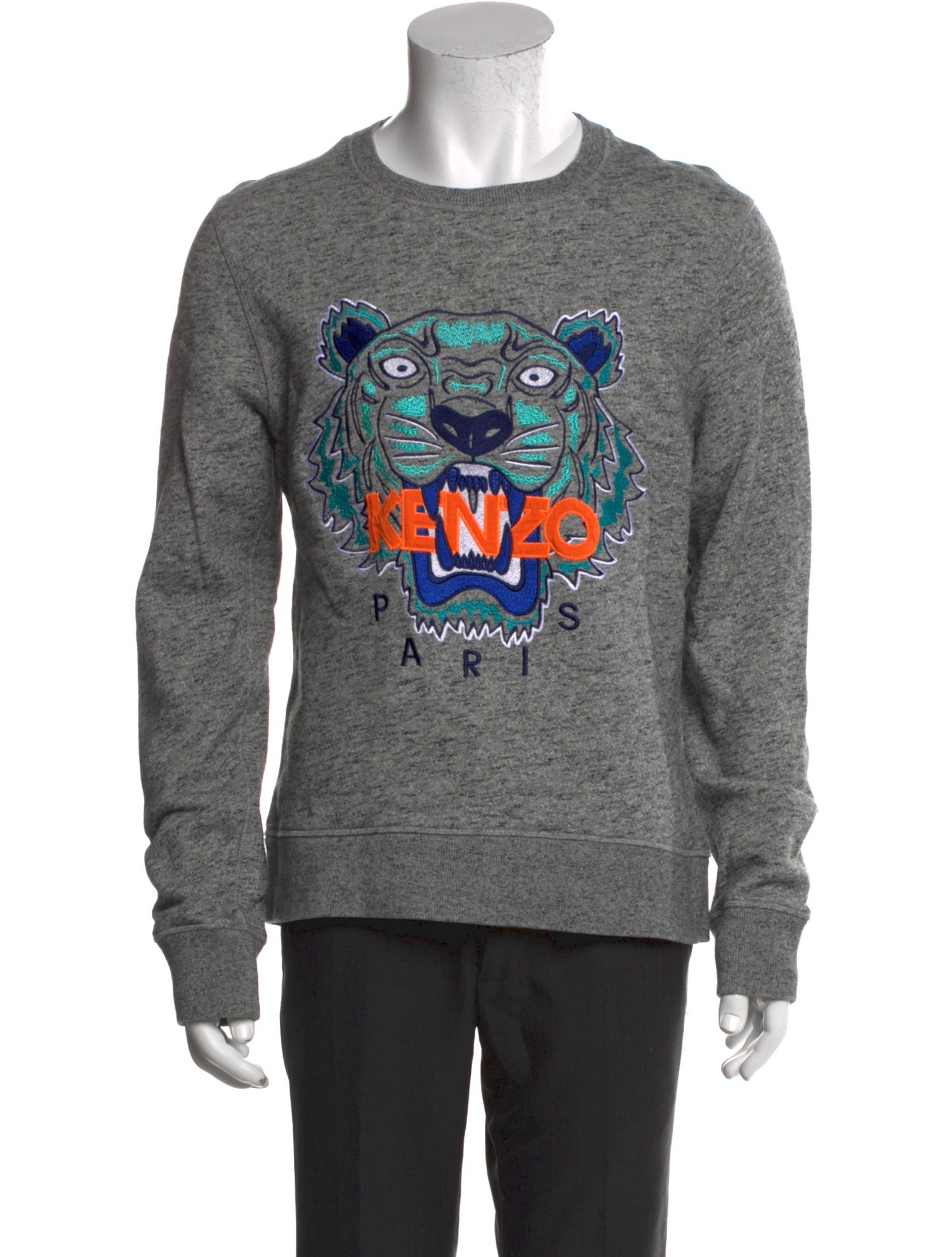 Kenzo Graphic Print Crew Neck Sweatshirt