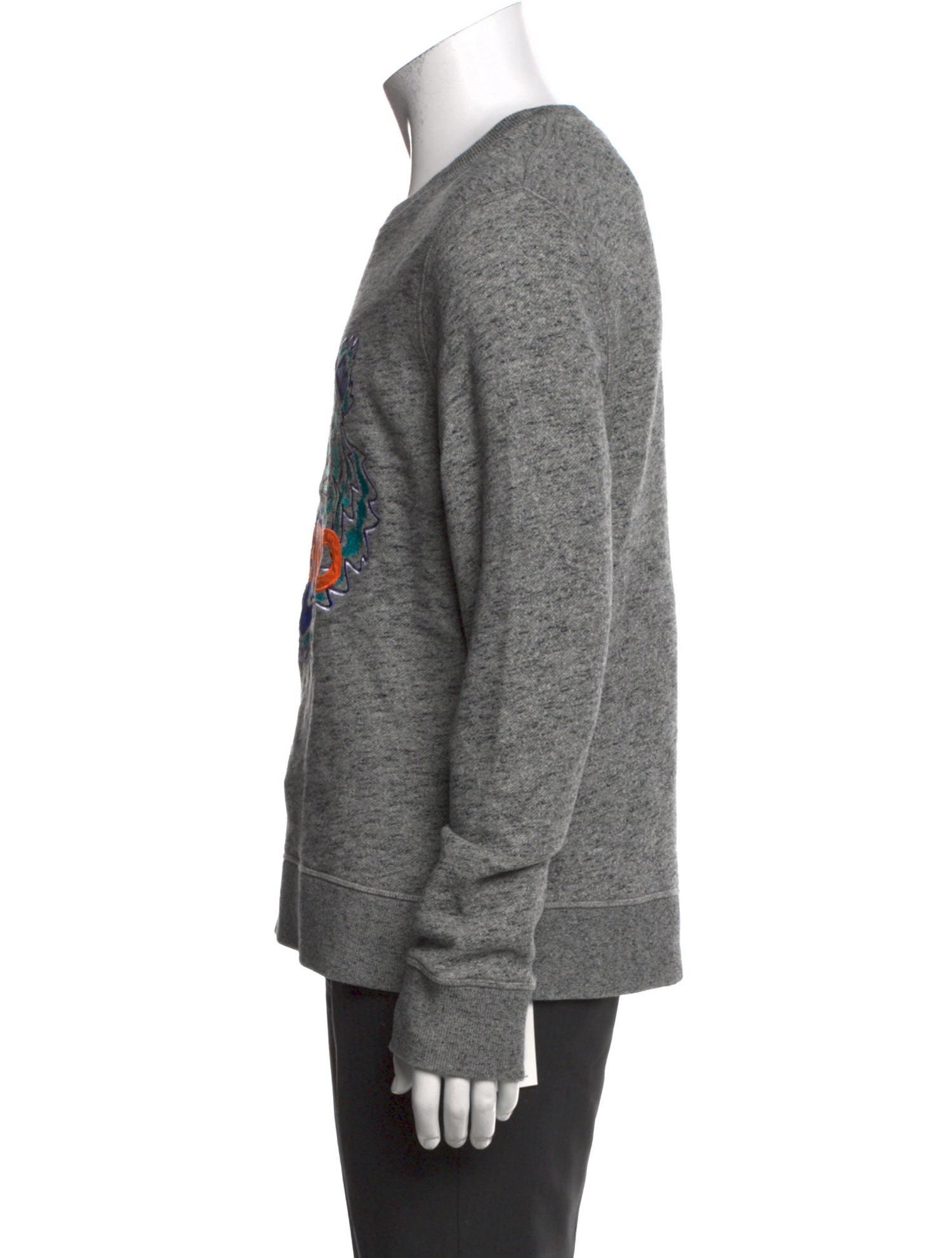 Kenzo Graphic Print Crew Neck Sweatshirt