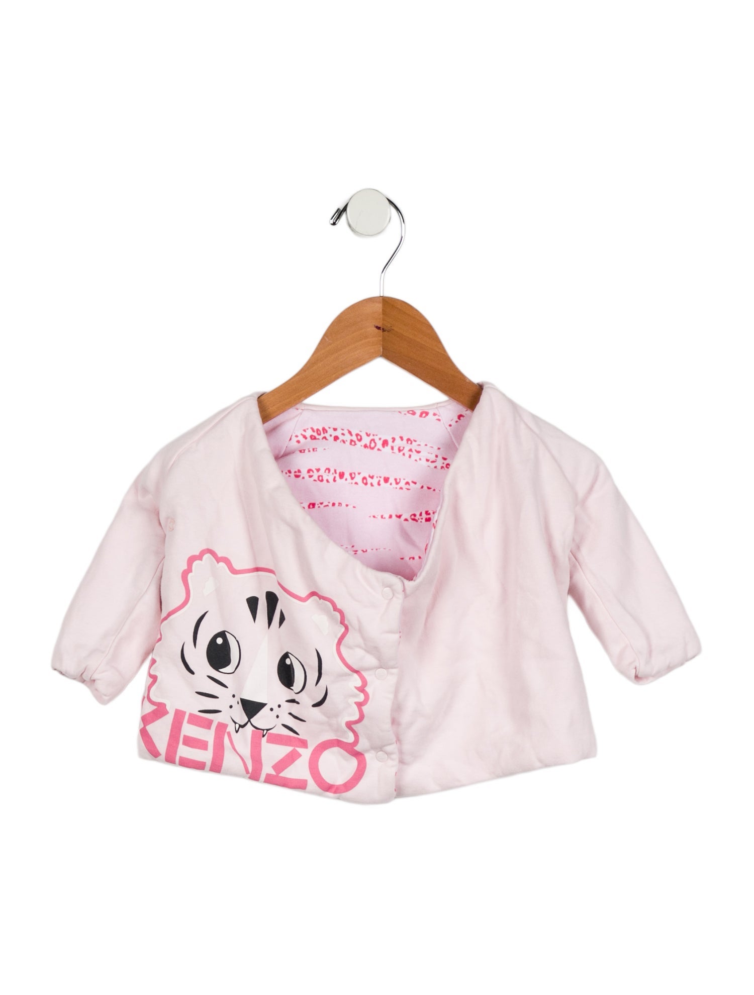 Kenzo Kids infant girls' pink cardigan