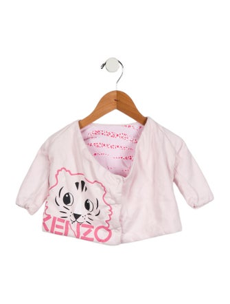 Kenzo Kids infant girls' pink cardigan