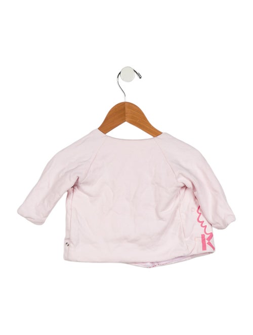 Kenzo Kids infant girls' pink cardigan