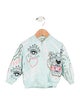 Kenzo Kids Infant Girls' Graphic Embroidered Long Sleeve Jacket