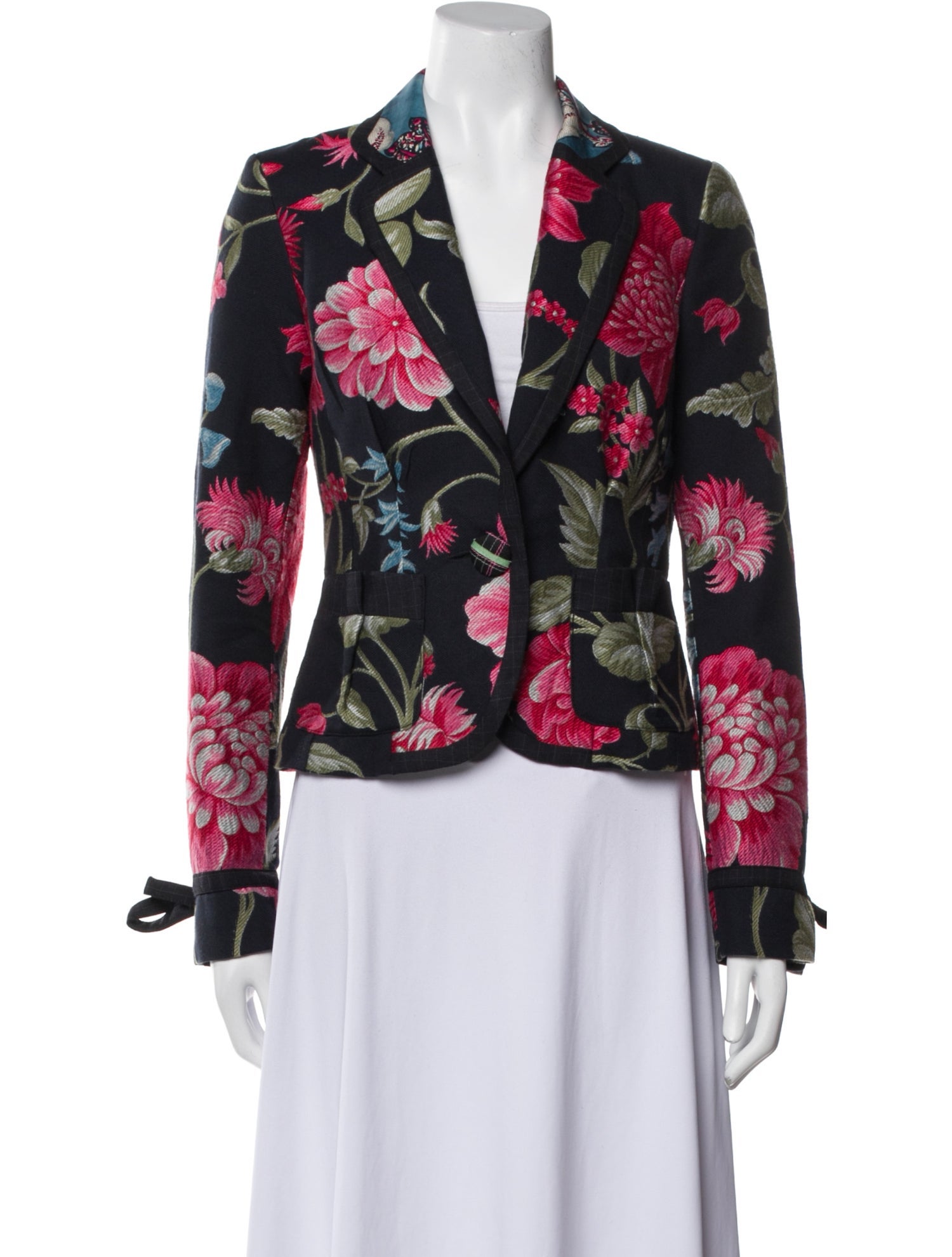 Kenzo Floral Print Blazer