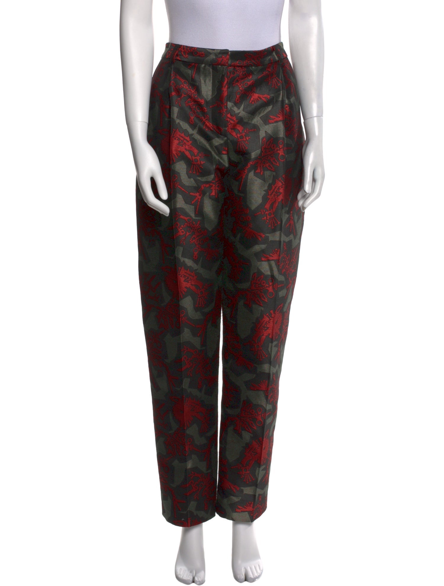 Kenzo Printed Wide Leg Pants