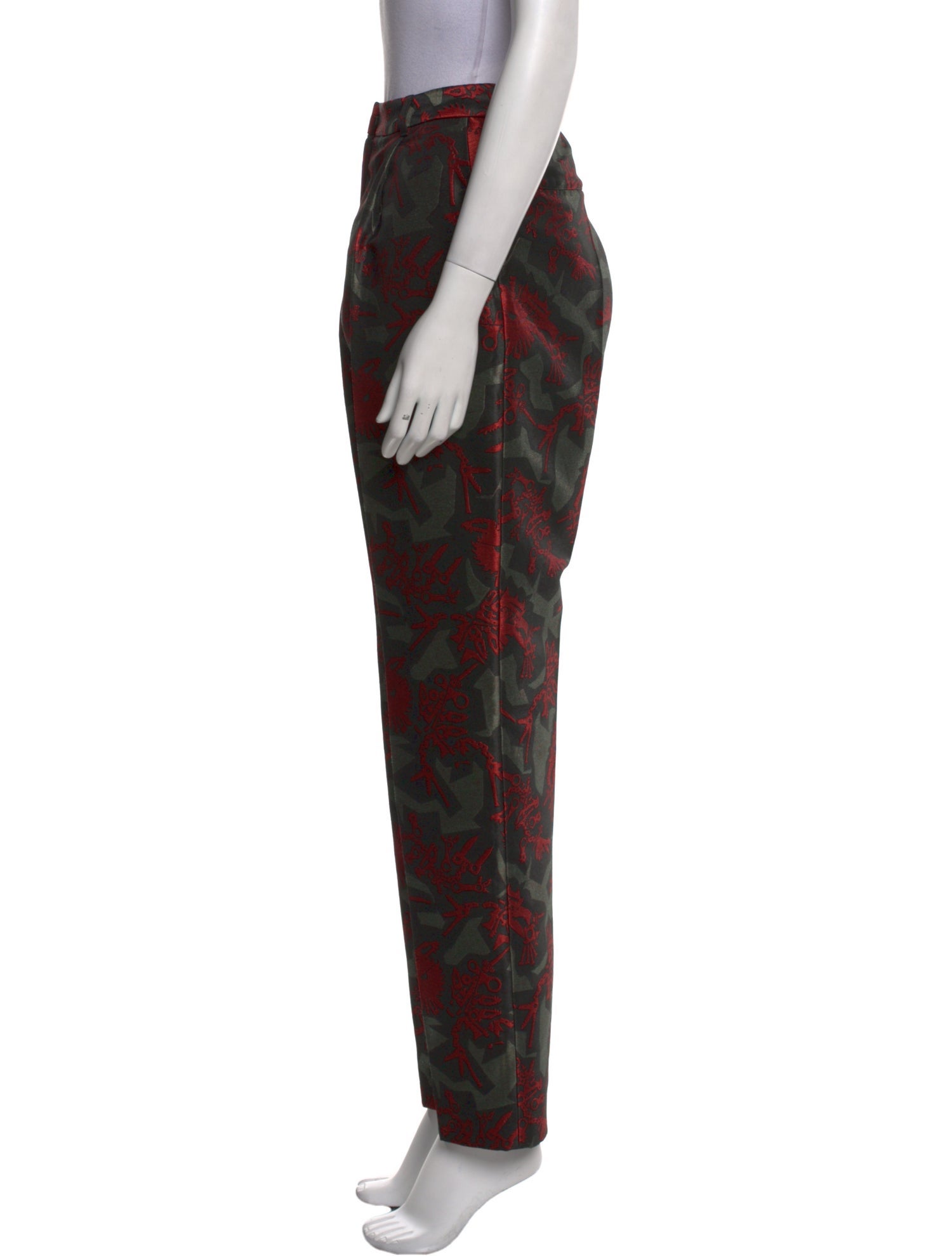 Kenzo Printed Wide Leg Pants