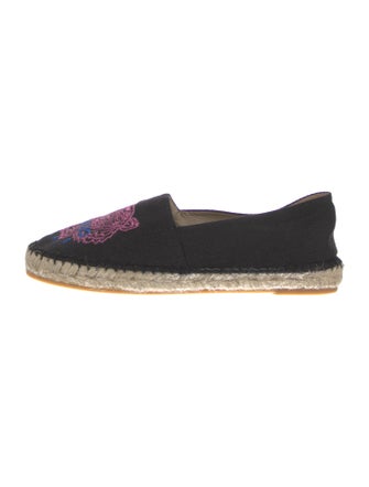 Kenzo Canvas Floral Print Espadrilles
