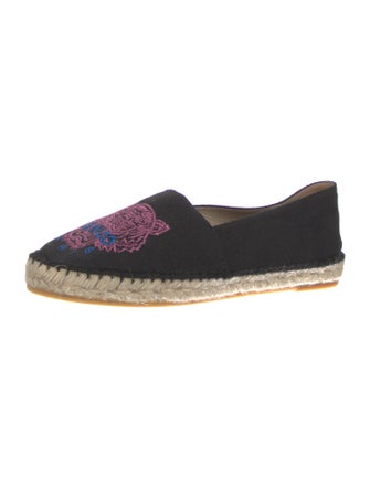 Kenzo Canvas Floral Print Espadrilles