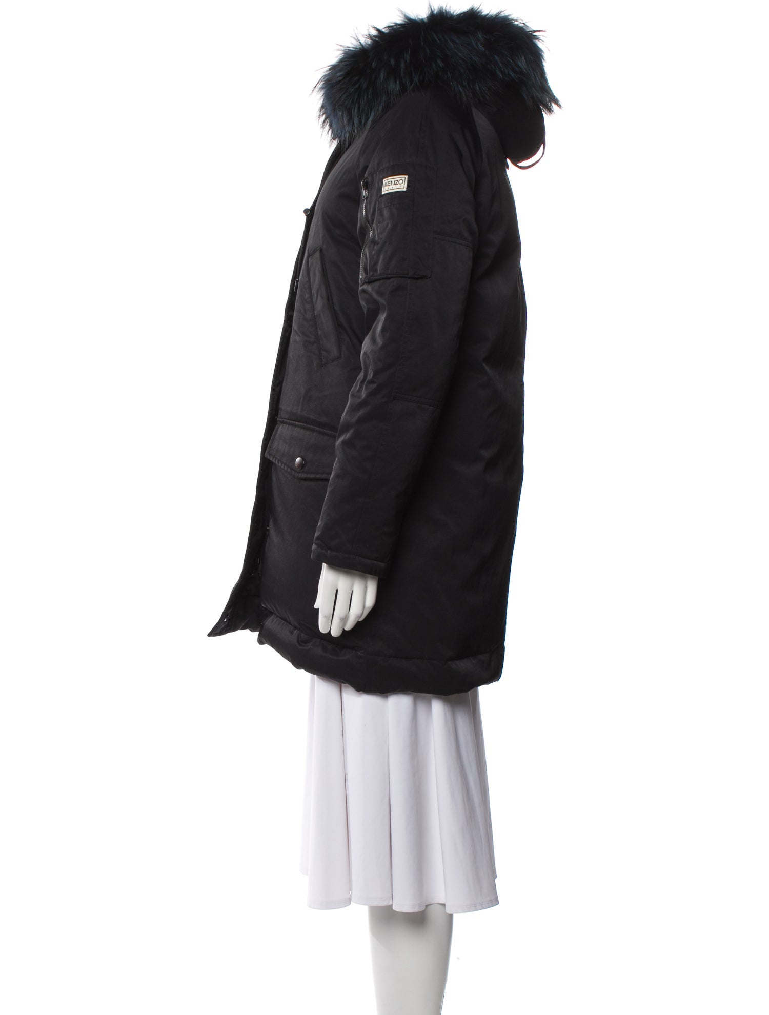 Kenzo Nylon Down Coat