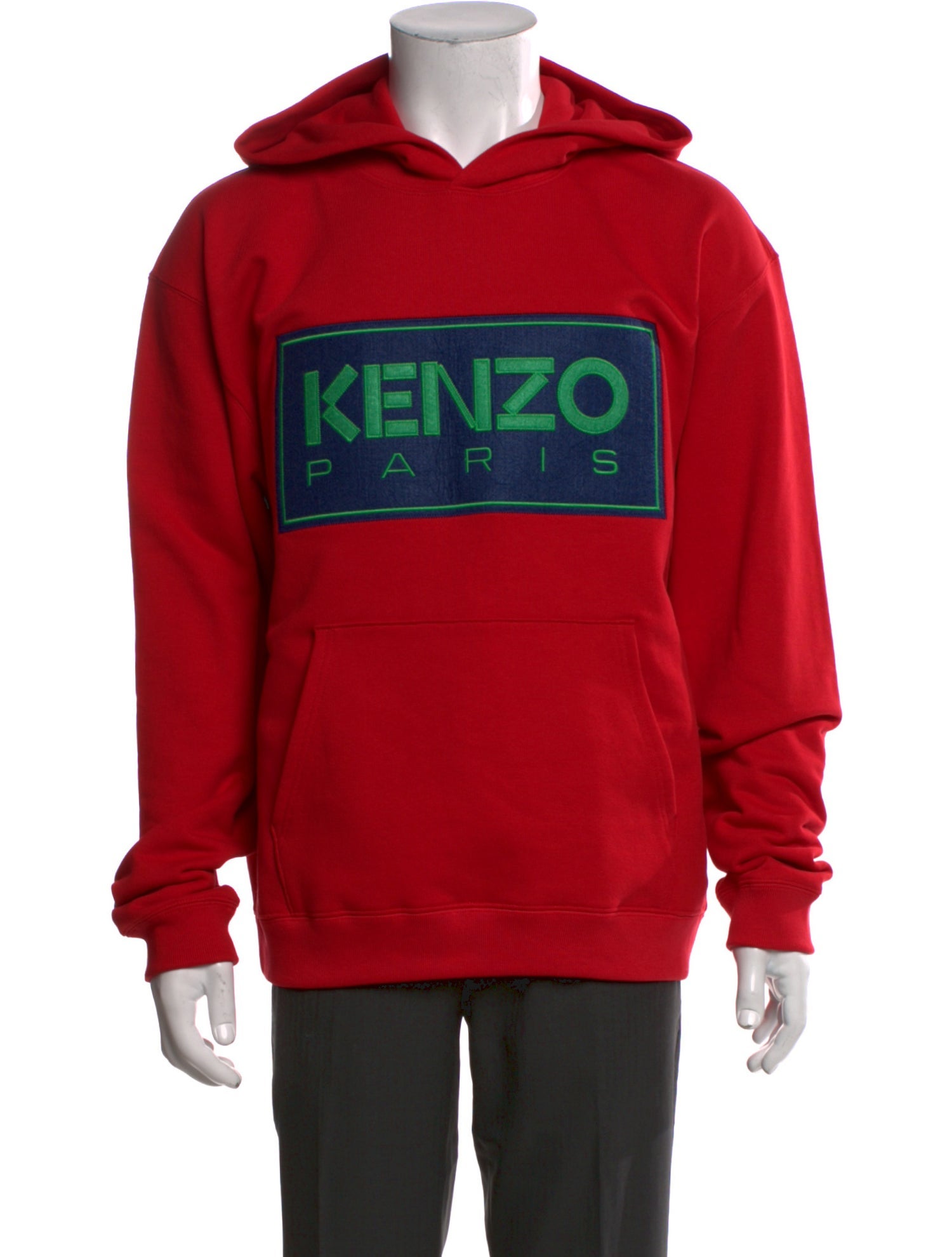 Kenzo Graphic Print Crew Neck Hoodie