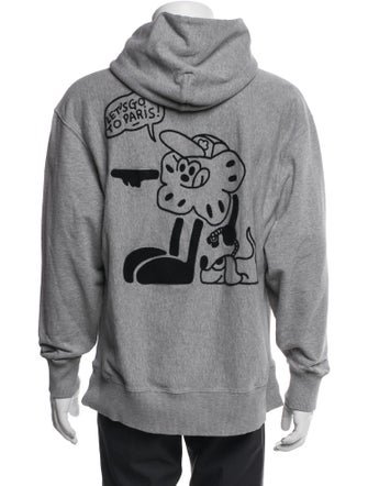 Kenzo Graphic Print Crew Neck Hoodie