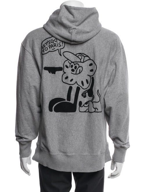 Kenzo Graphic Print Crew Neck Hoodie