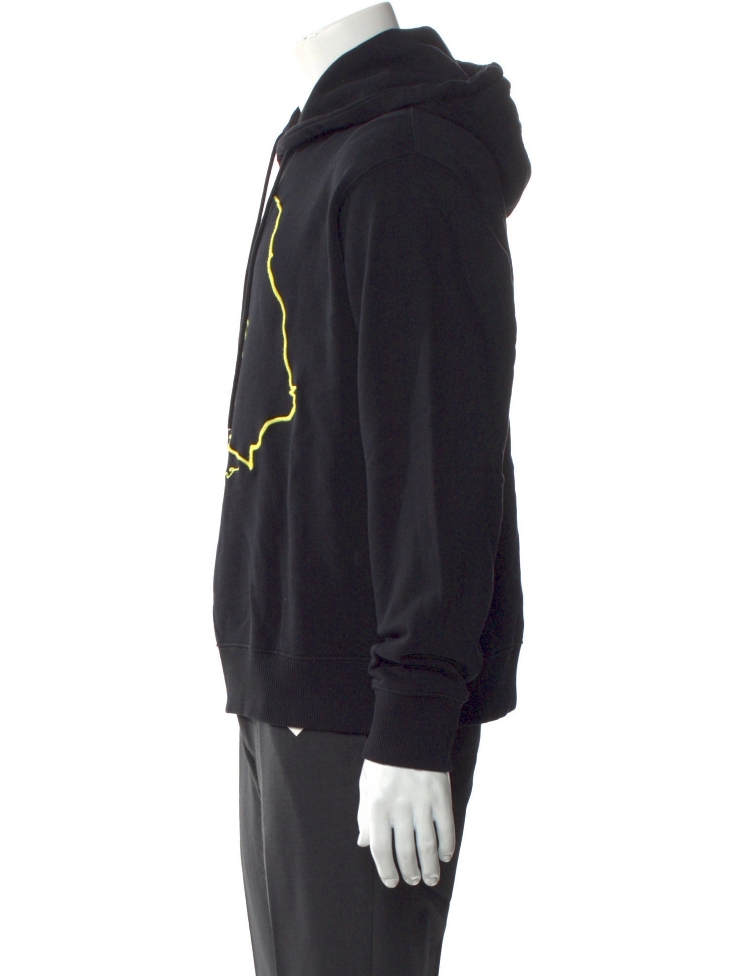 Kenzo Graphic Print V-Neck Hoodie