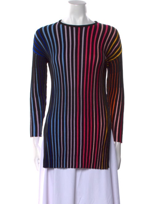 Kenzo Striped Bateau Neckline Sweater