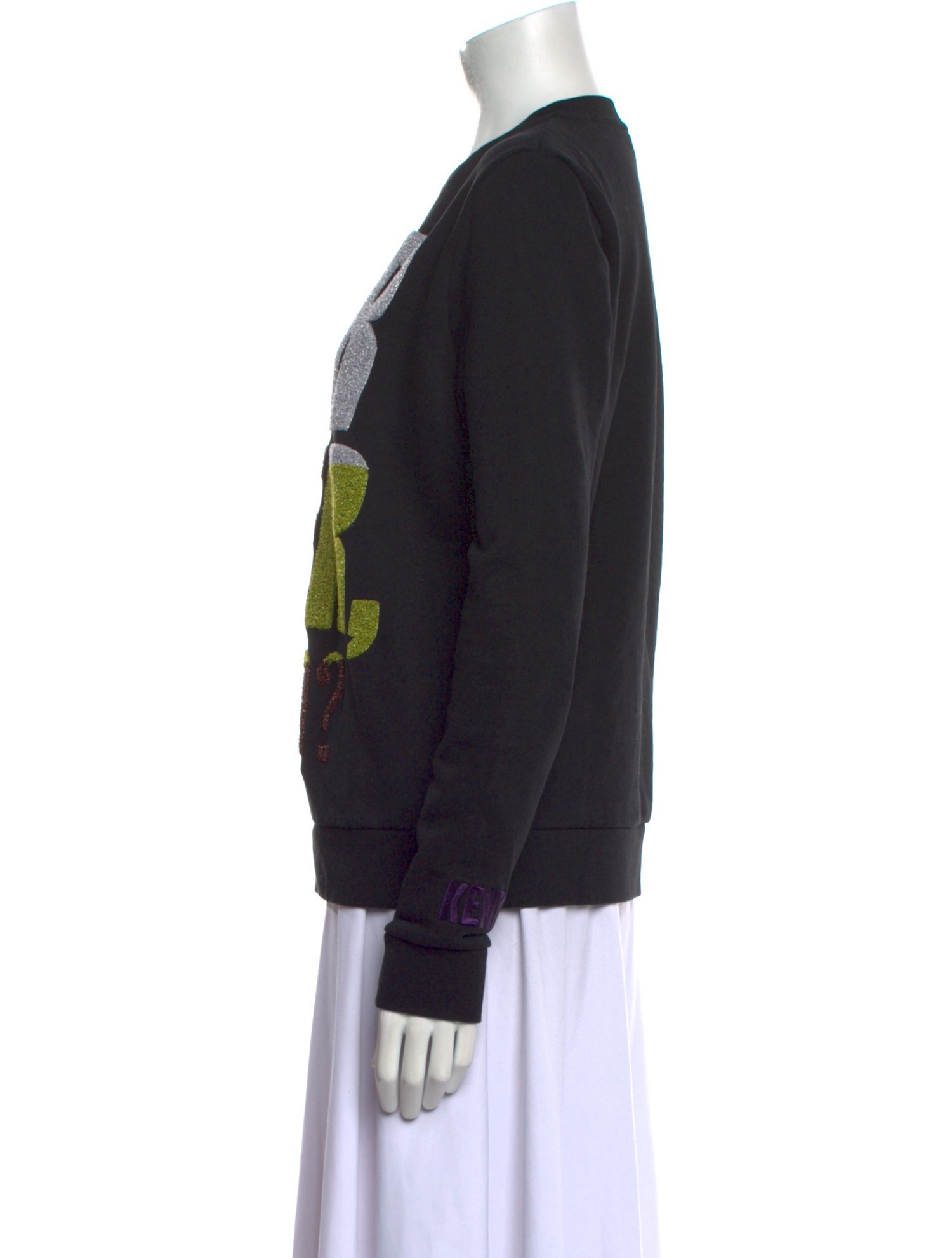 Kenzo Graphic Print Crew Neck Sweatshirt