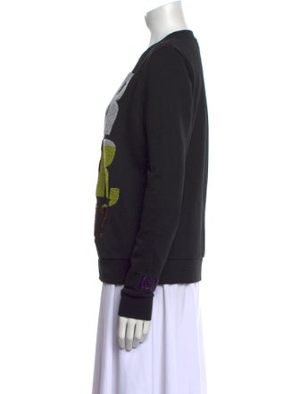 Kenzo Graphic Print Crew Neck Sweatshirt