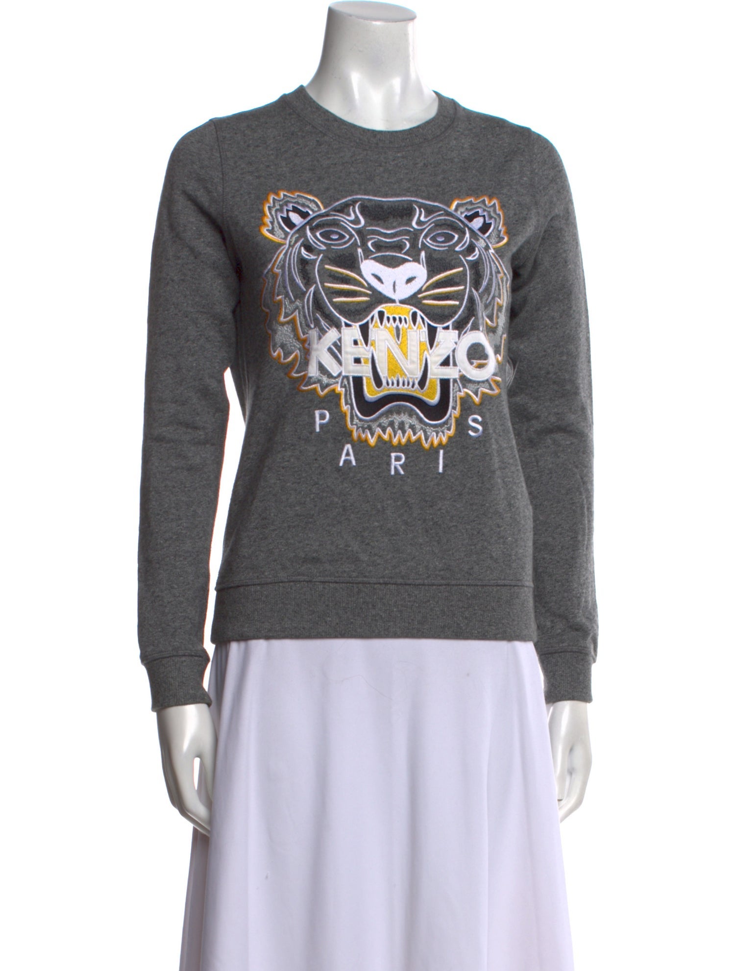 Kenzo Graphic Print Crew Neck Sweatshirt