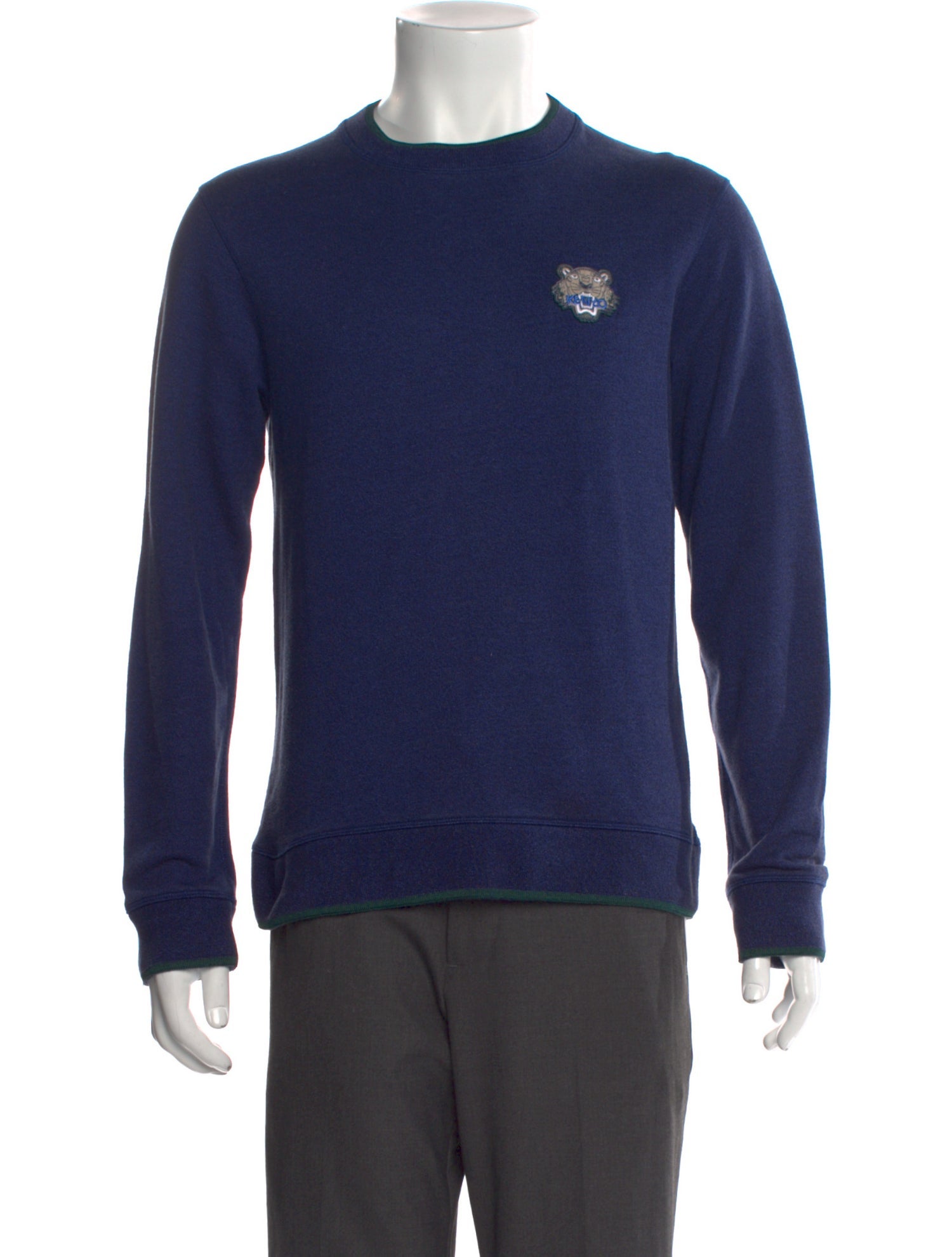 Kenzo Graphic Print Crew Neck Pullover