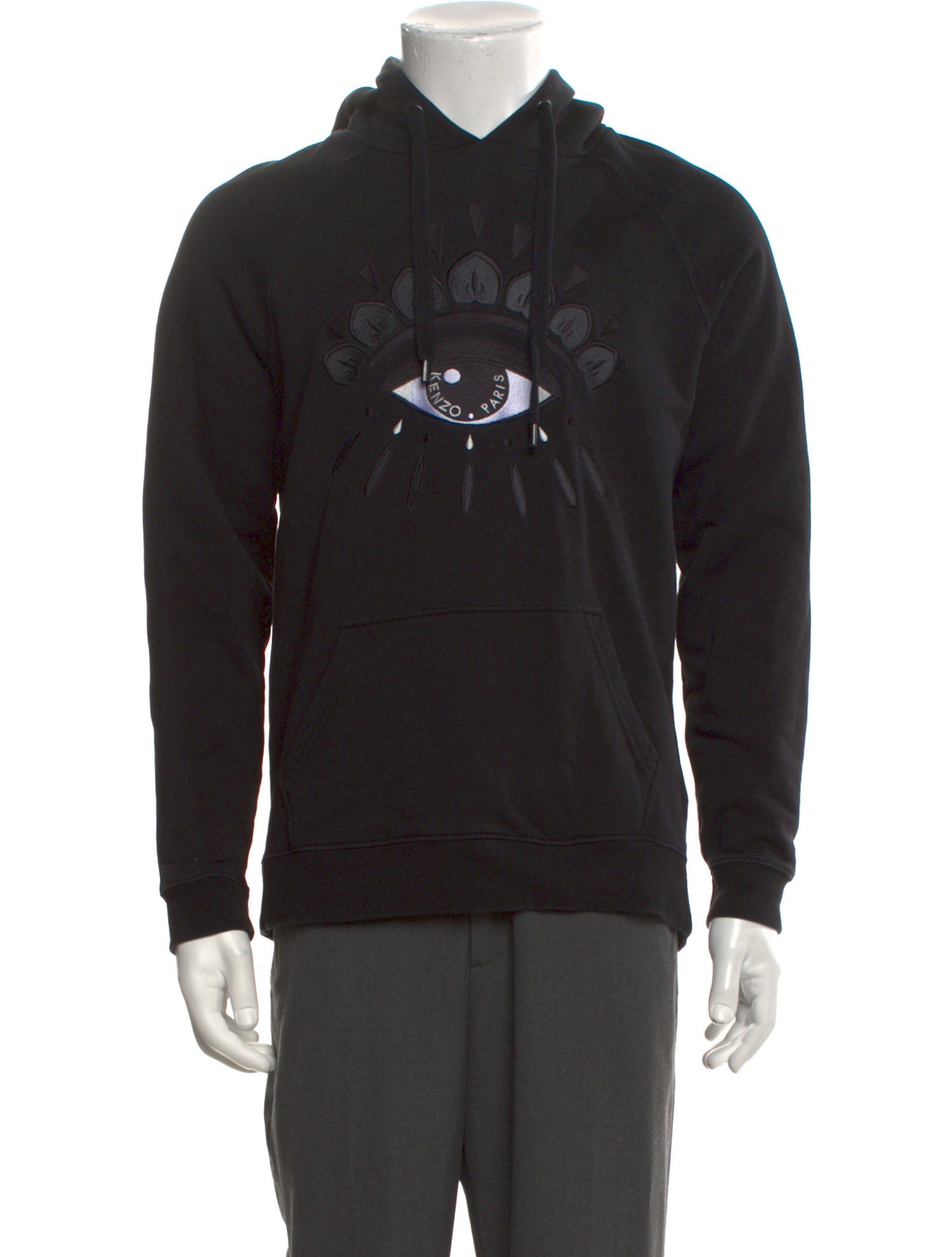 Kenzo Graphic Print Crew Neck Hoodie