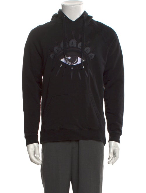 Kenzo Graphic Print Crew Neck Hoodie