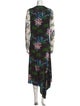 Kenzo Floral Print Long Dress