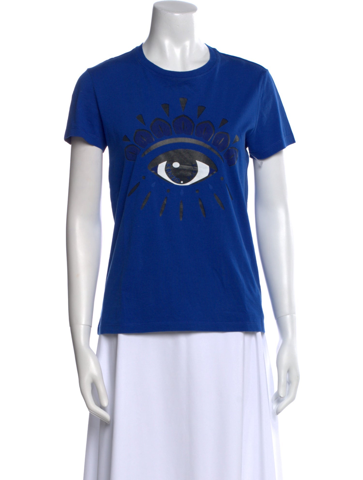 Kenzo Graphic Print Crew Neck T-Shirt w/ Tags