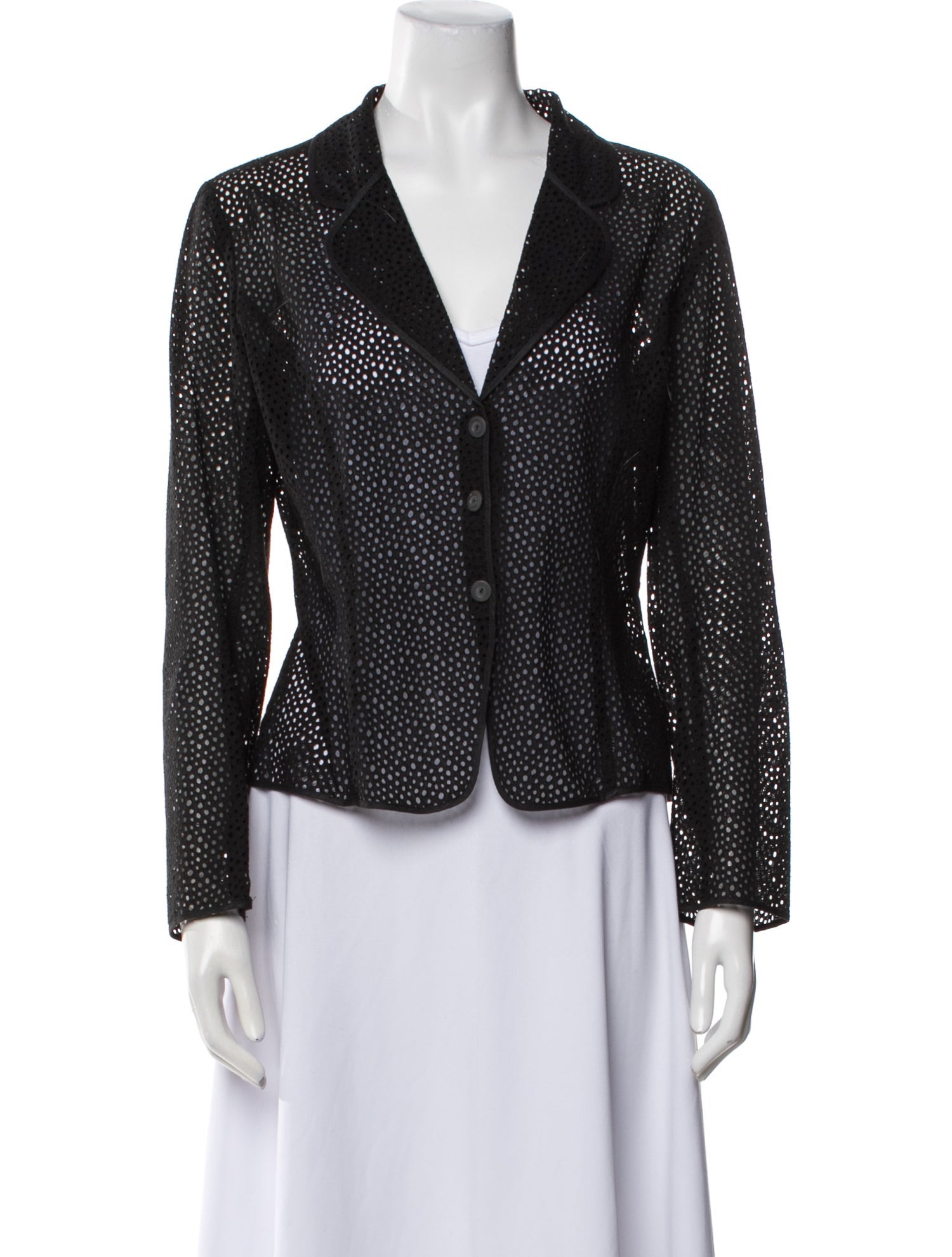 Kenzo Lace Pattern Blazer
