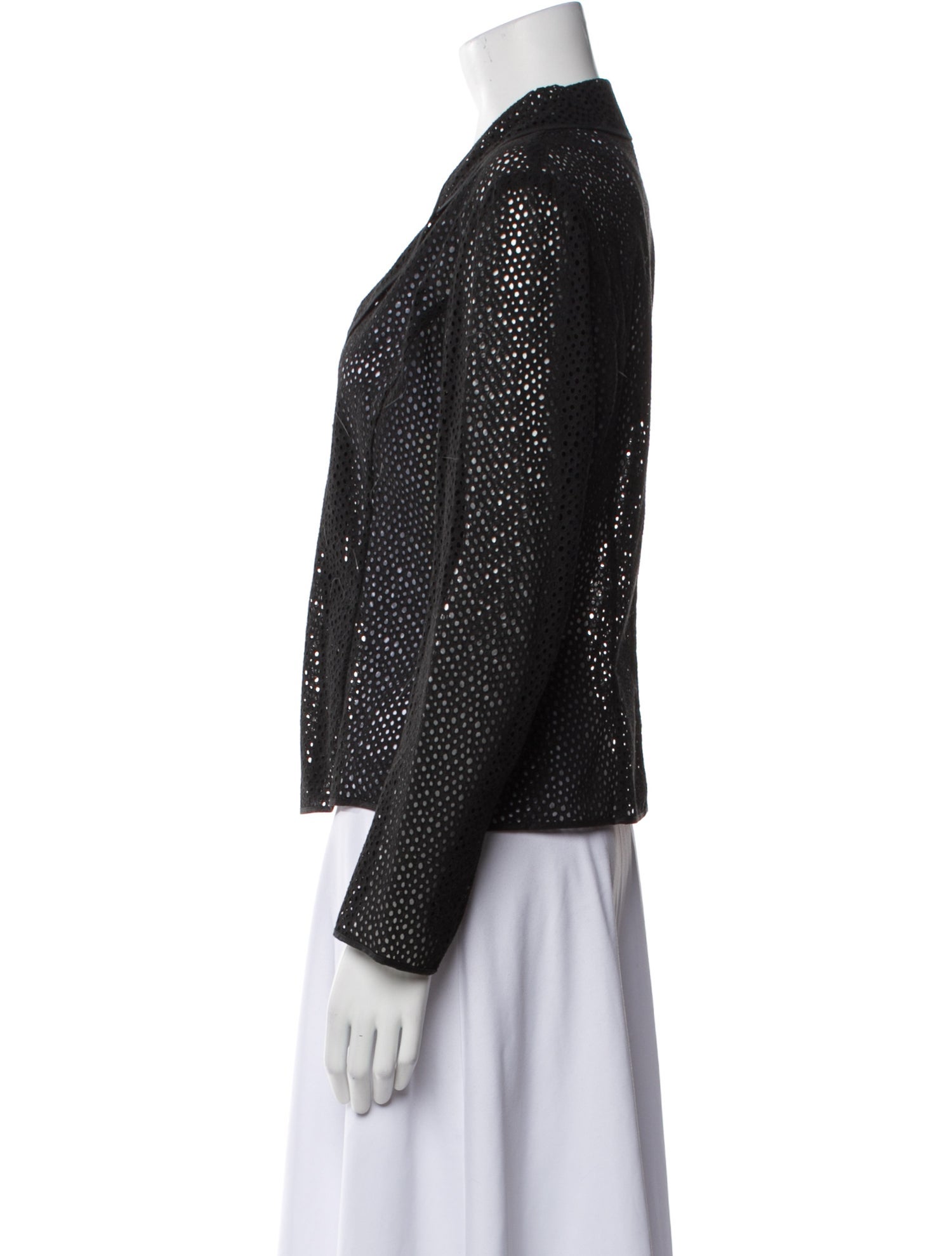 Kenzo Lace Pattern Blazer