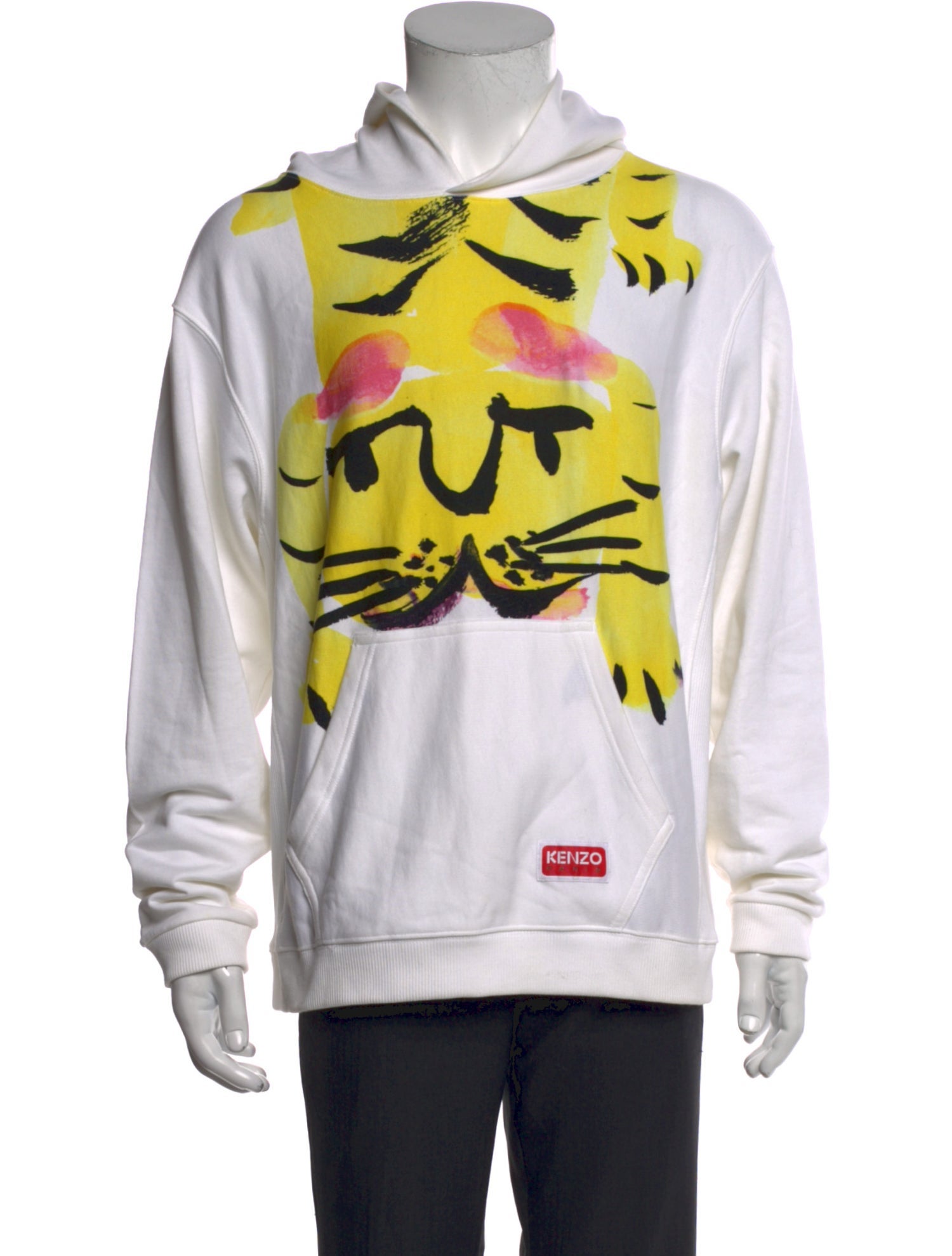 Kenzo Graphic Print Crew Neck Hoodie