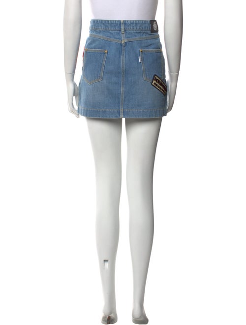 Kenzo Sequin Embellishments Mini Skirt