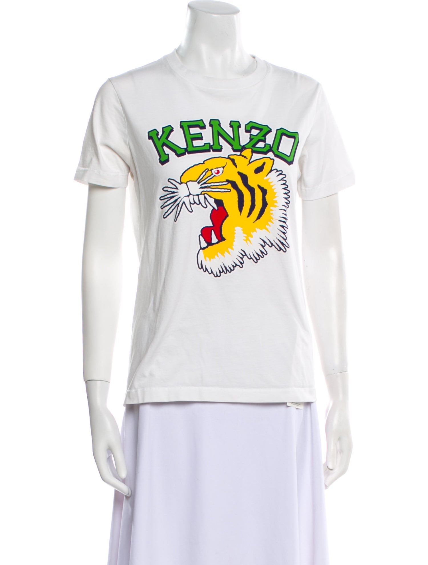 Kenzo Graphic Print Crew Neck T-Shirt