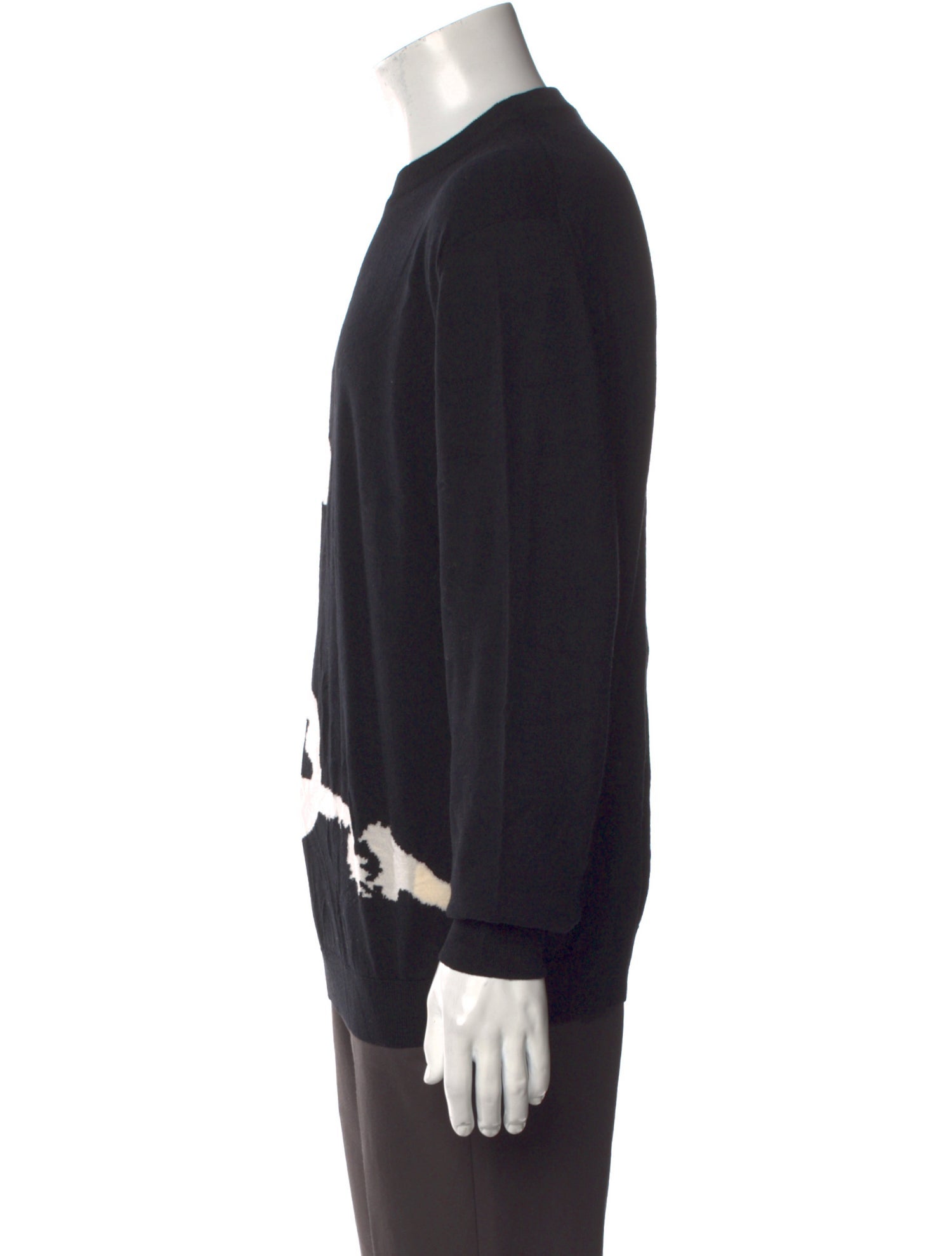 Kenzo Wool Graphic Print Pullover