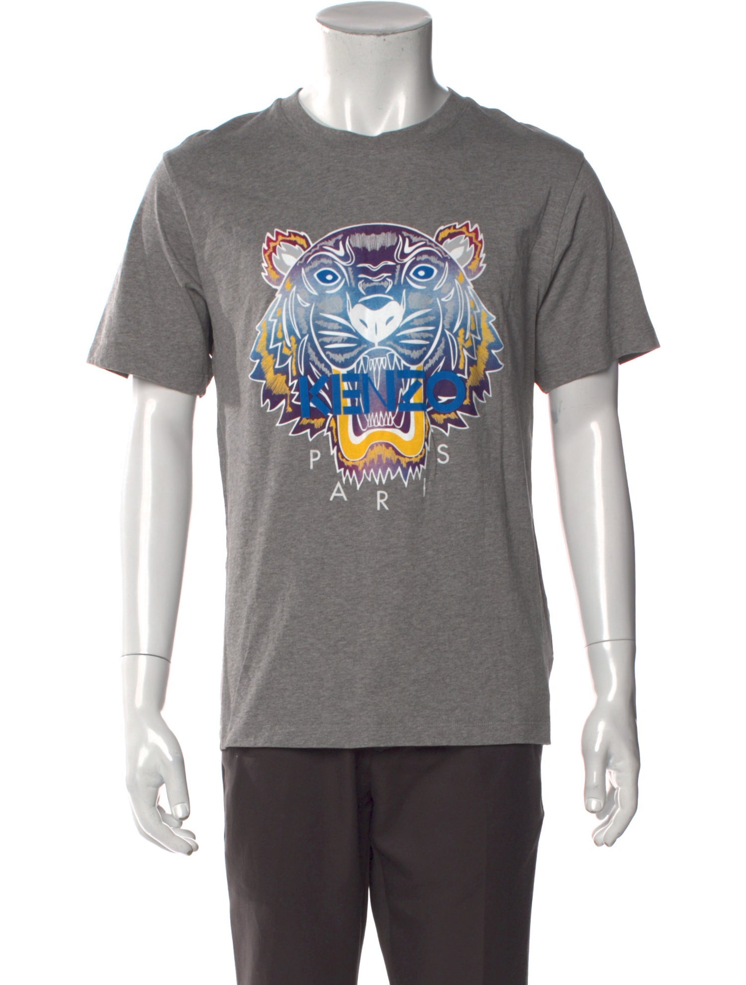 Kenzo Graphic Print Crew Neck T-Shirt