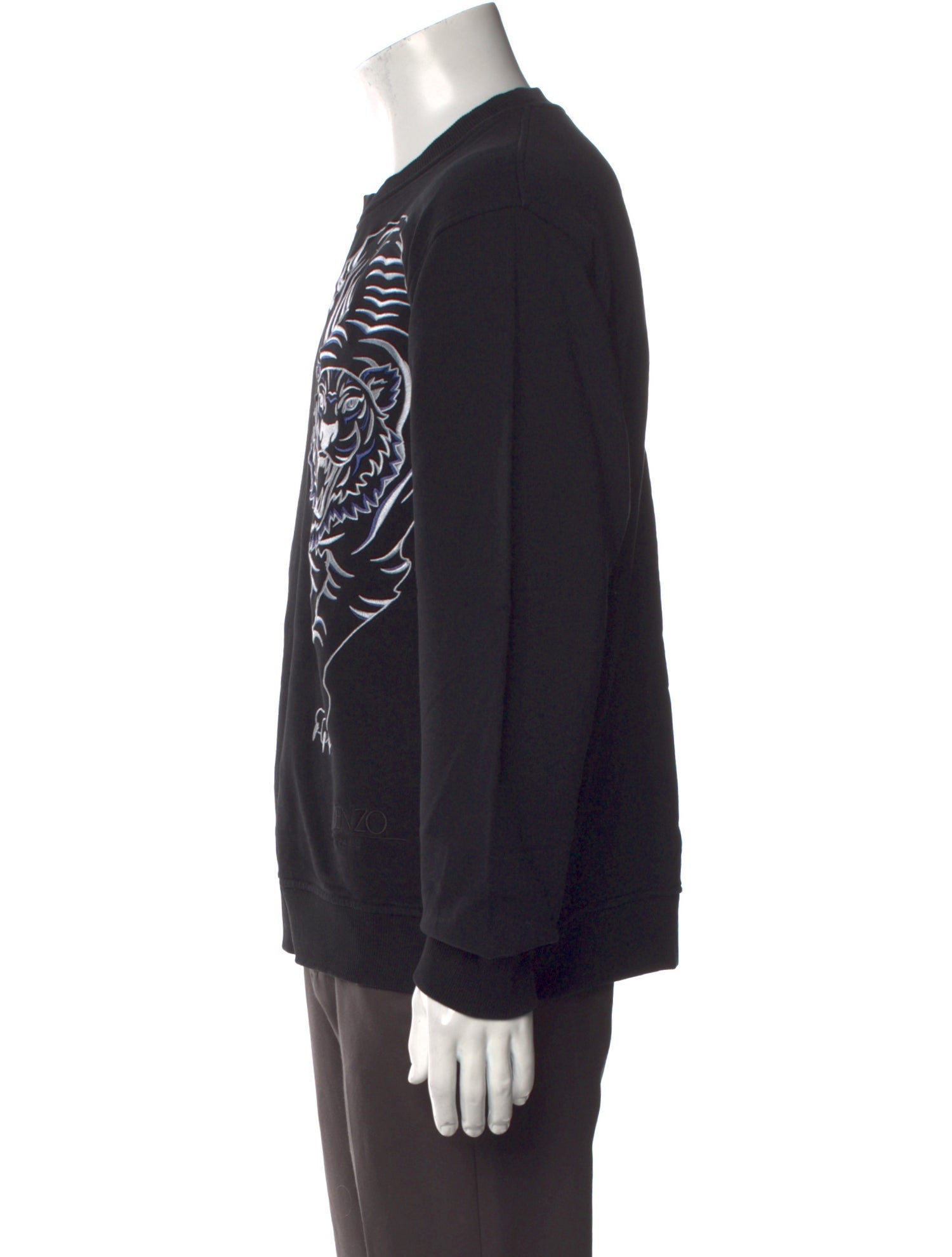 Kenzo Graphic Print Crew Neck Sweatshirt