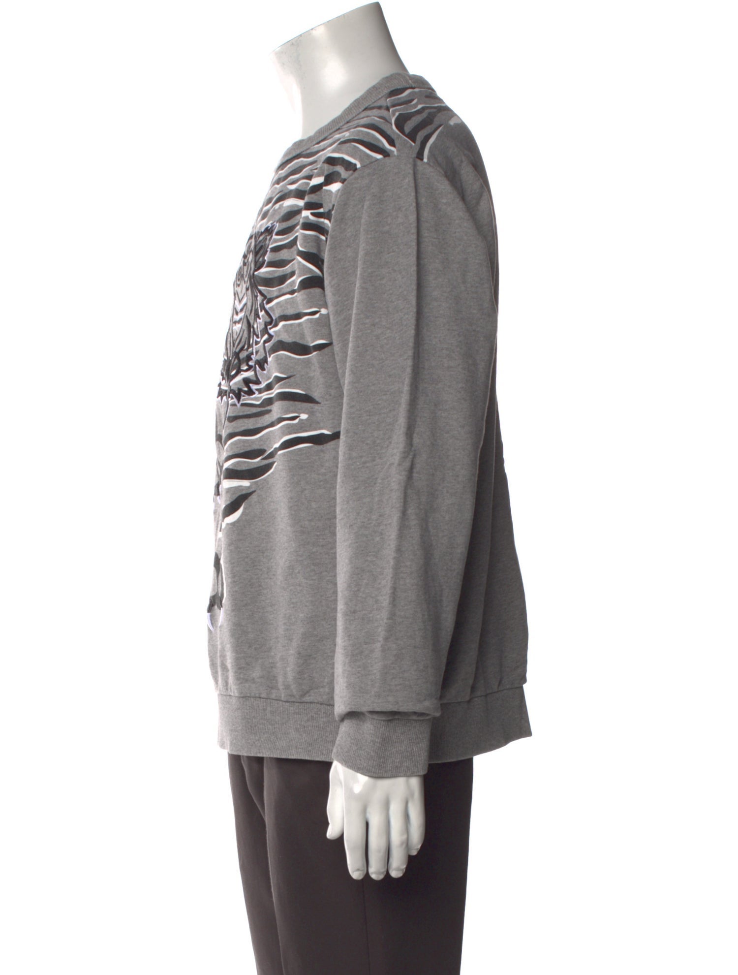 Kenzo Graphic Print Crew Neck Sweatshirt