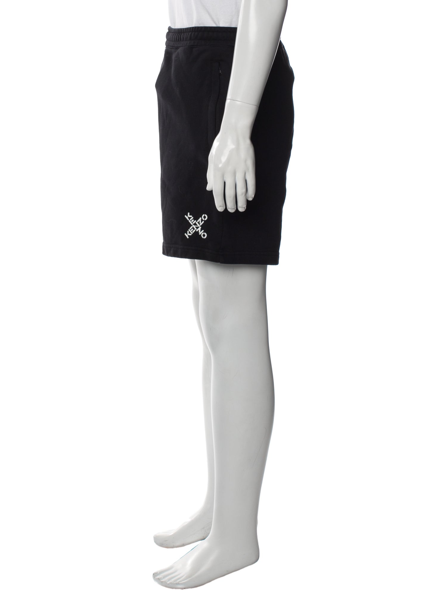 Kenzo Graphic Print Jogger Shorts