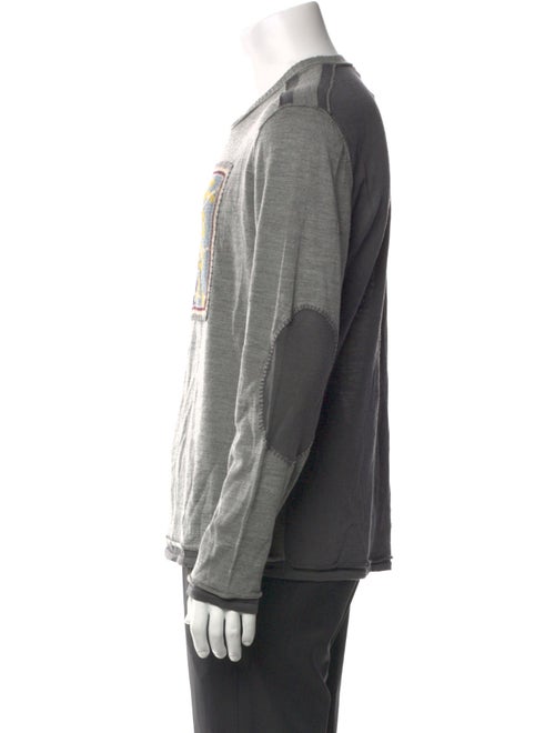 Kenzo Graphic Print Crew Neck Pullover