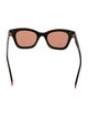 Kenzo Wayfarer Tinted Sunglasses