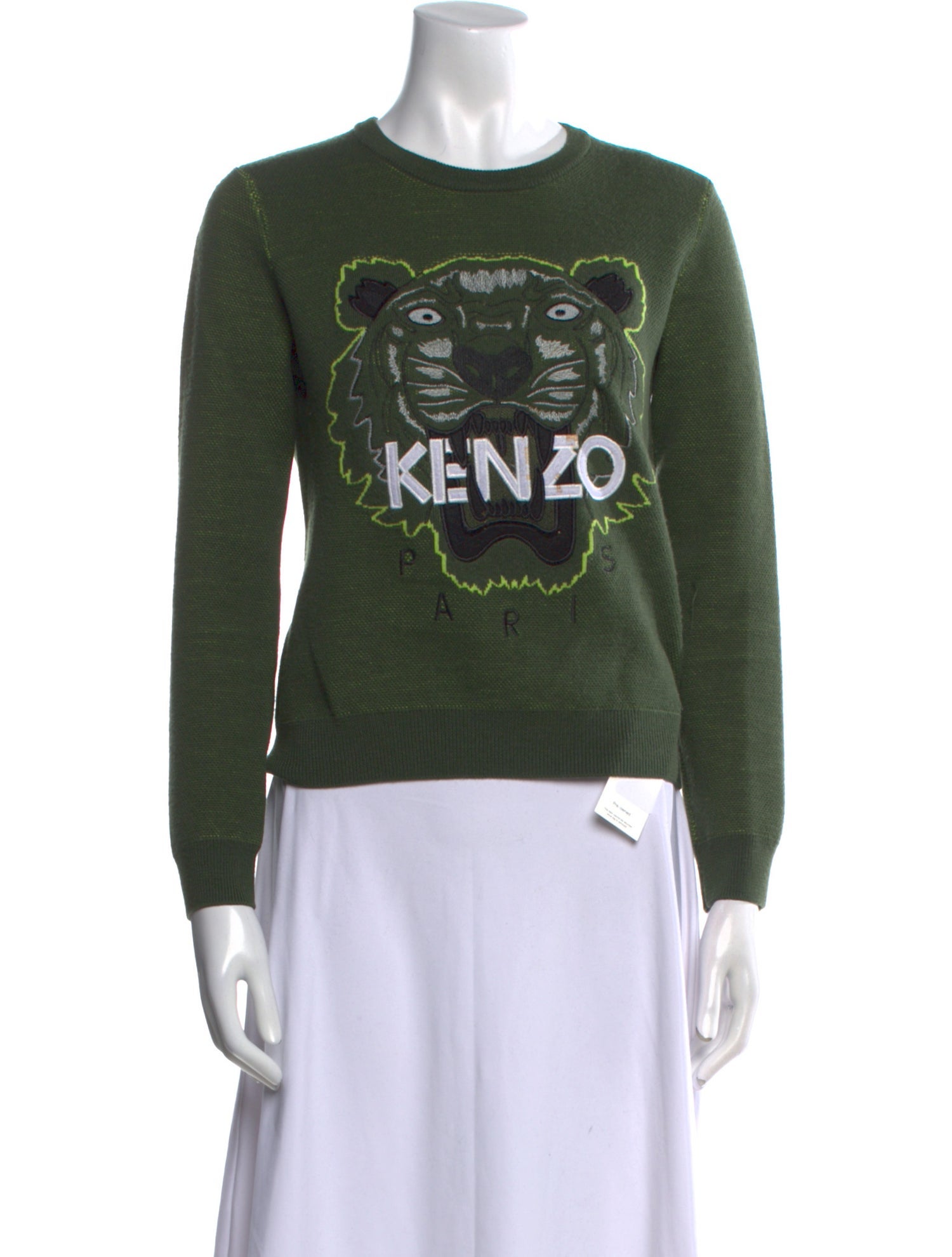 Kenzo Wool Graphic Print Sweater