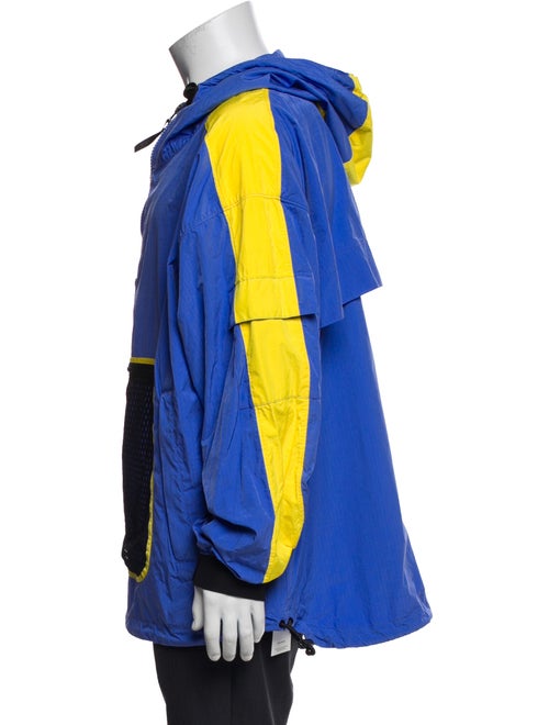 Kenzo Colorblock Pattern Windbreaker