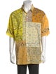 Kenzo Paisley Print Short Sleeve Shirt